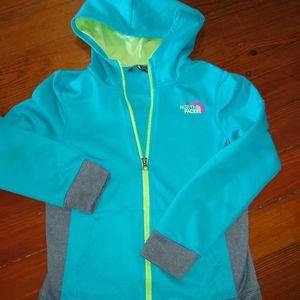 North face girls fleece jacket size 10/12